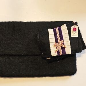 Felt Clutch and Wallet